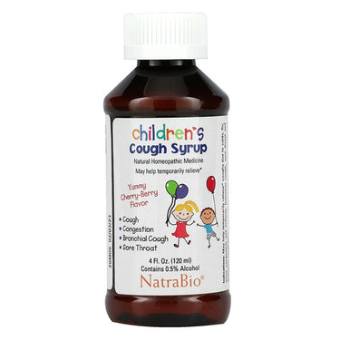 Children's Cough Syrup, Yummy Cherry-Berry